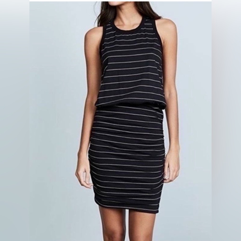 Sundry Rouched Cotton Dress, sz 1